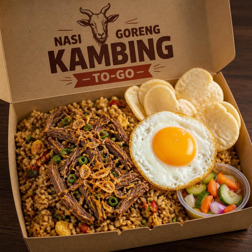 Nasi Goreng Kambing To-Go dari Sate Khas Senayan